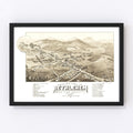 Vintage Map of Bethlehem, New Hampshire 1883