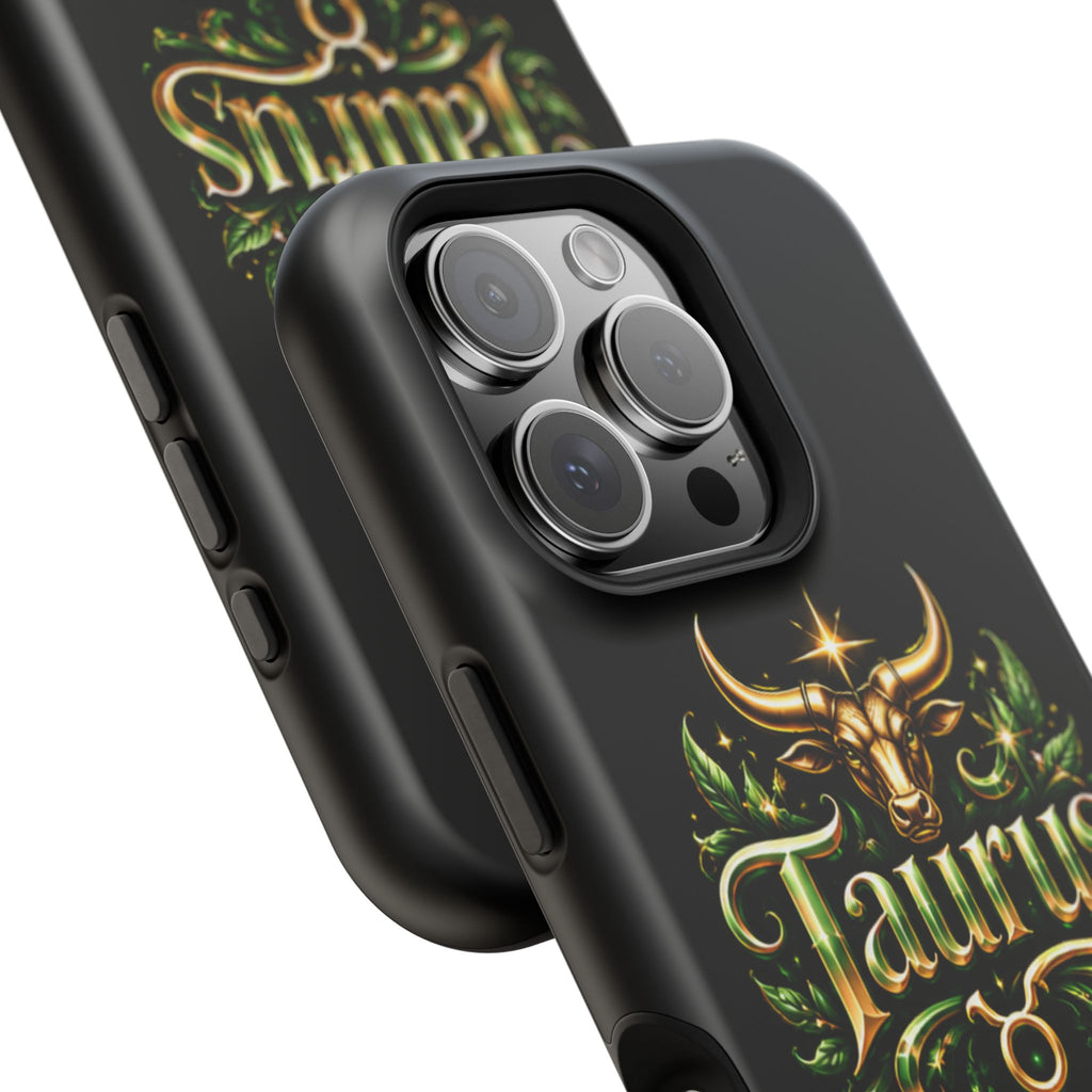 Taurus Zodiac Magnetic Phone Case — Impact‑Resistant Astrological Design