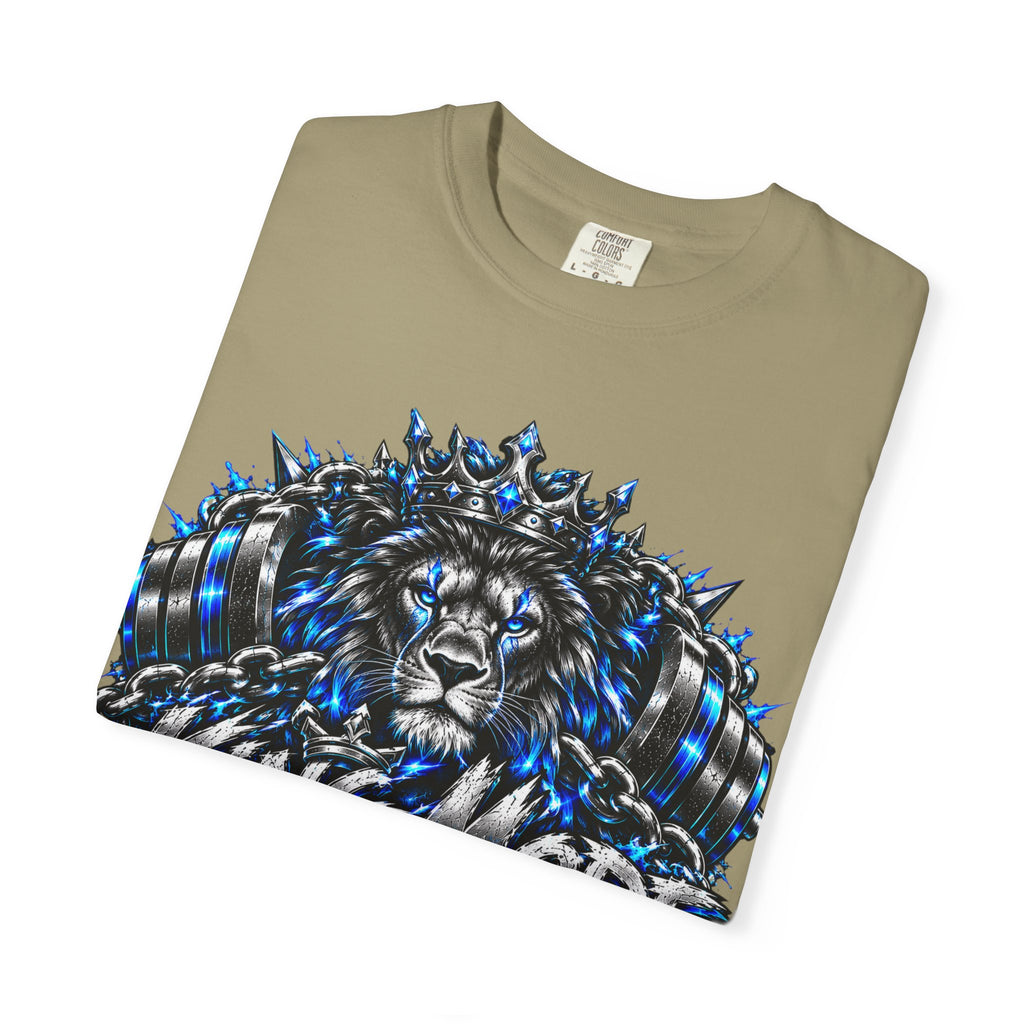 Lion Kingmode Graphic Tee — Gaming Headset Lion Design