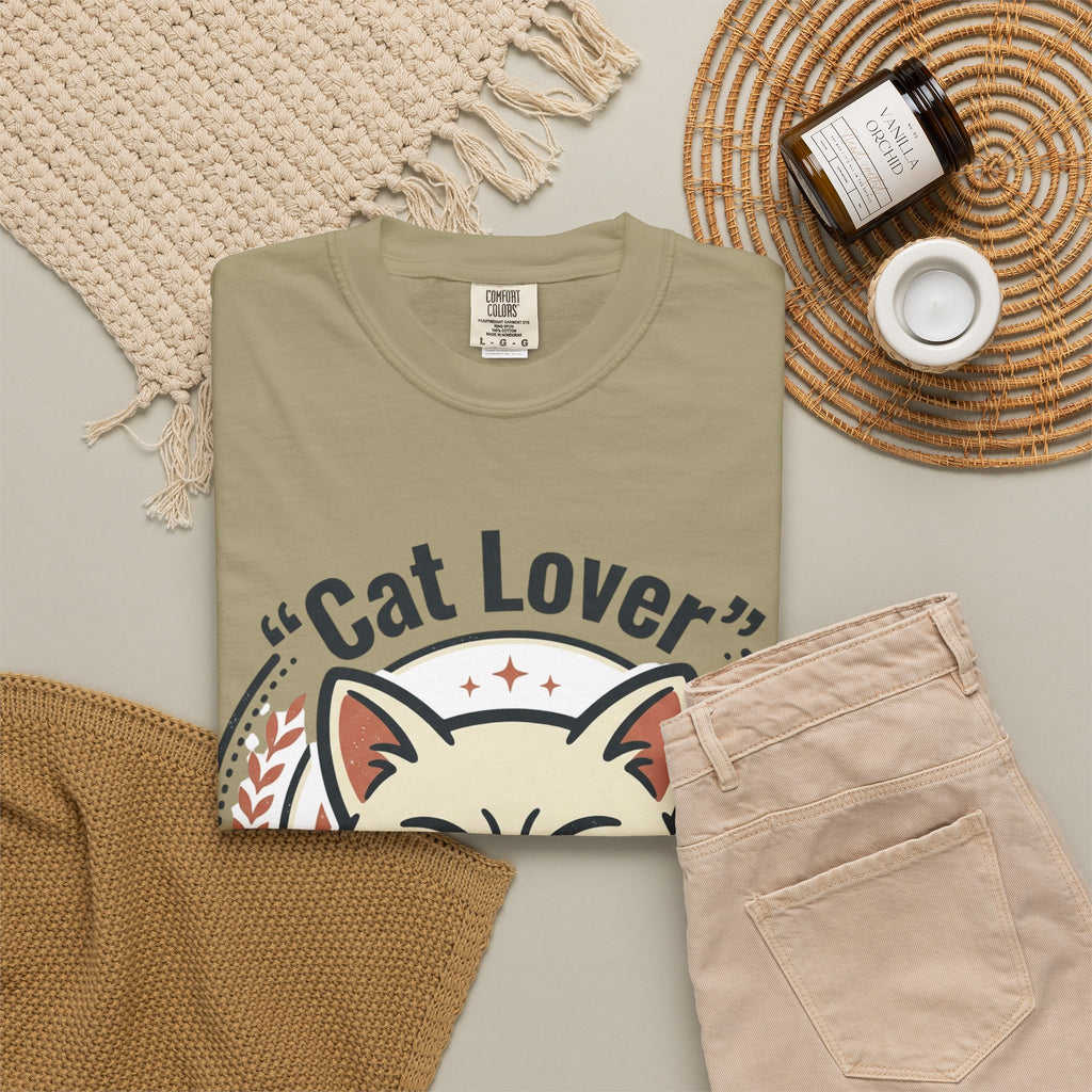 Cat Lover T-Shirt — "Proud & Purry" Retro Cat Graphic Tee