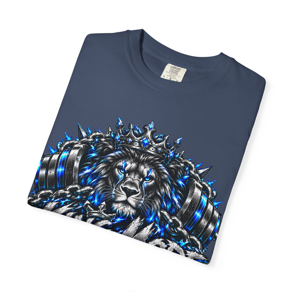Lion Kingmode Graphic Tee — Gaming Headset Lion Design