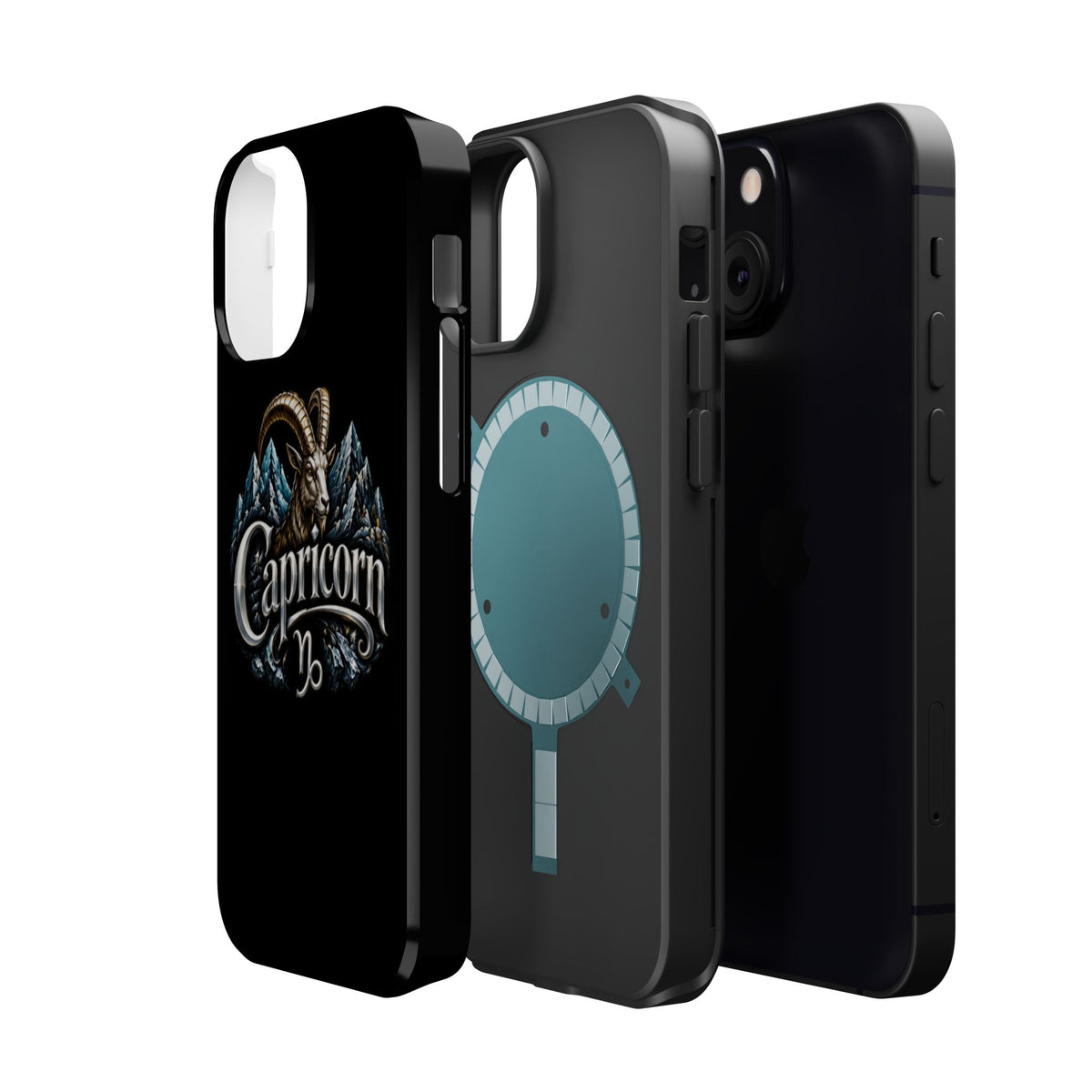 Capricorn Magnetic Impact-Resistant Phone Case — Zodiac Goat Design