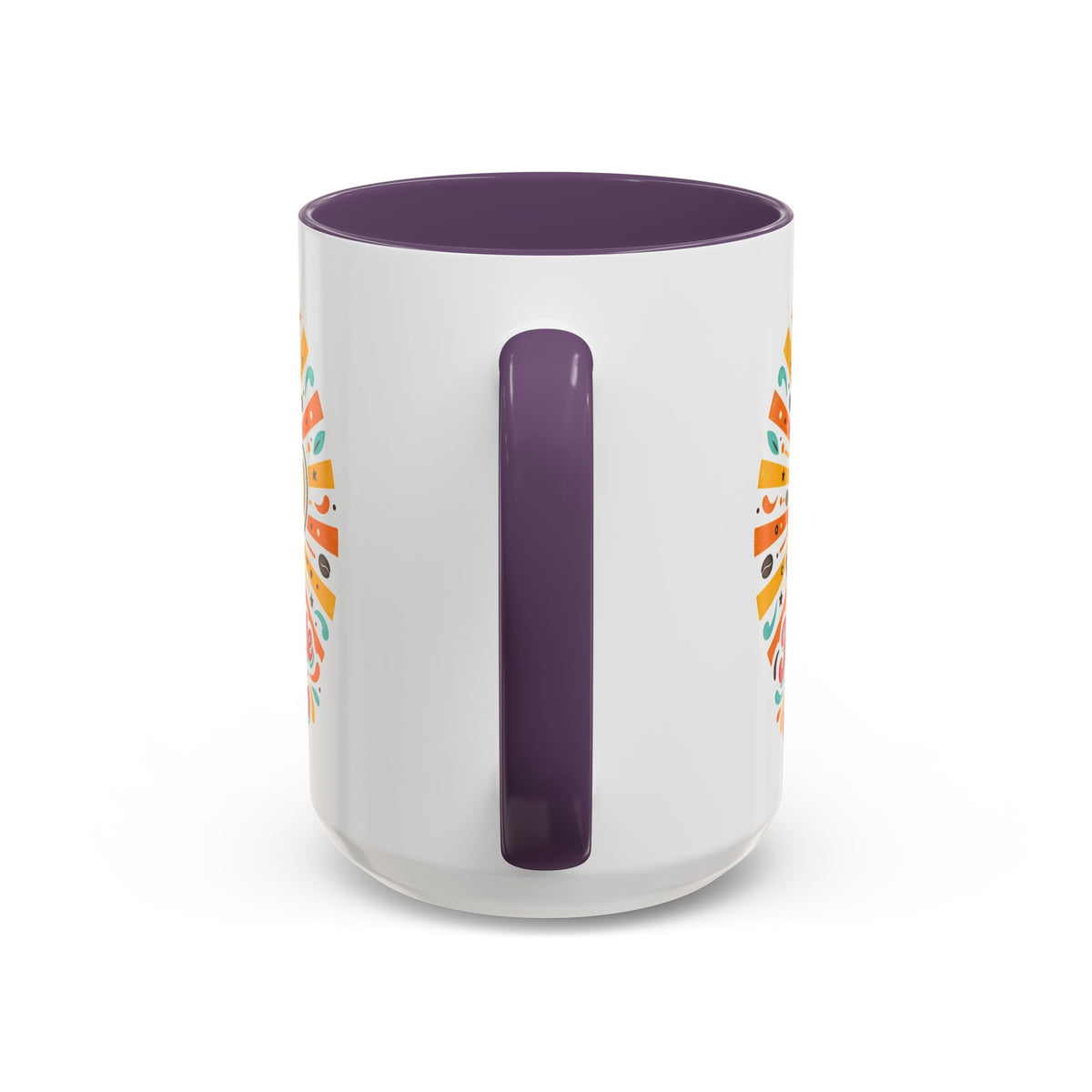 My Favorite Coffee Cup Accent Mug — Colorful Ceramic Coffee Mug (11/15oz)