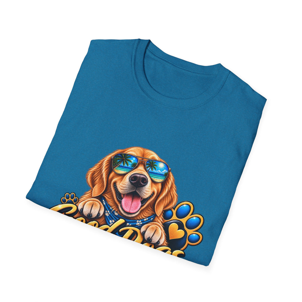 Good Dogs Make Life Better T-Shirt — Cute Golden Retriever Graphic Tee