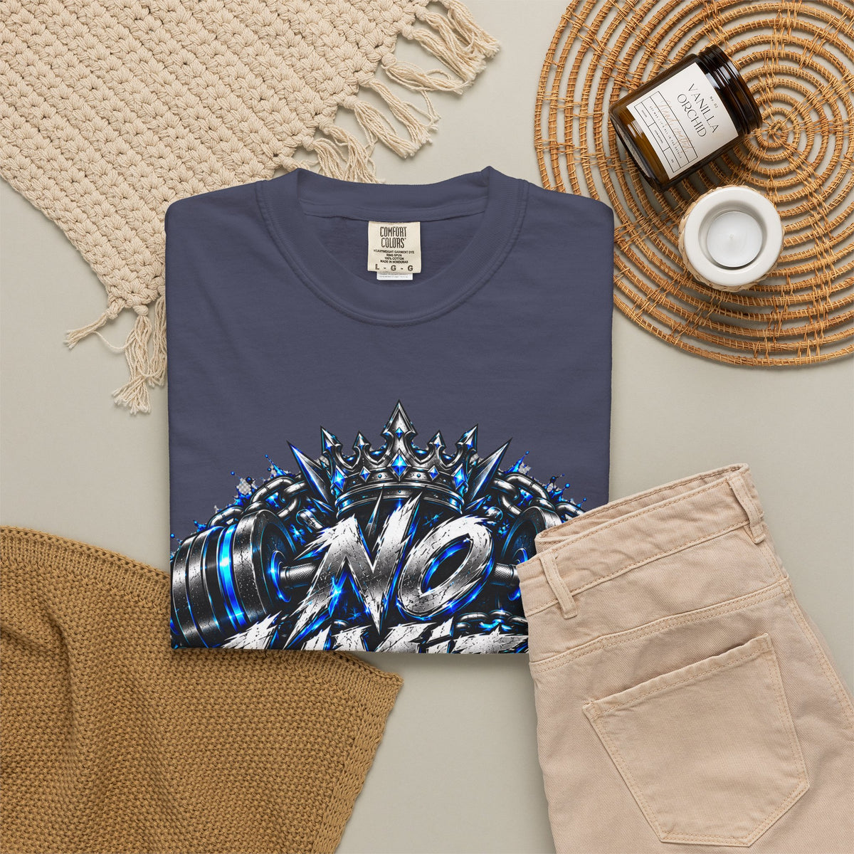 No Limits Graphic T-Shirt — Bold Streetwear Motivational Tee