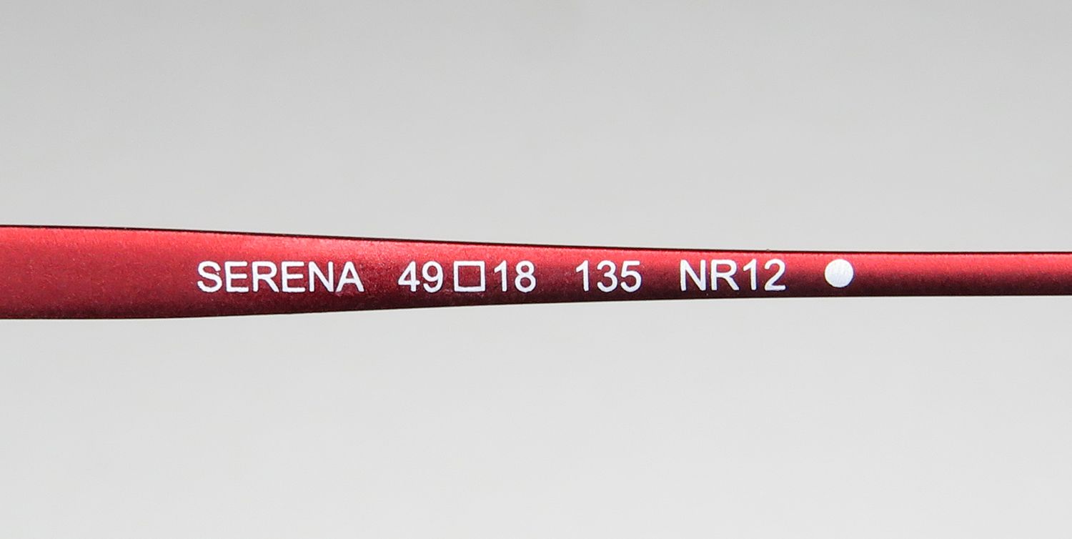 Morel Red Serena 90017c Eyeglasses