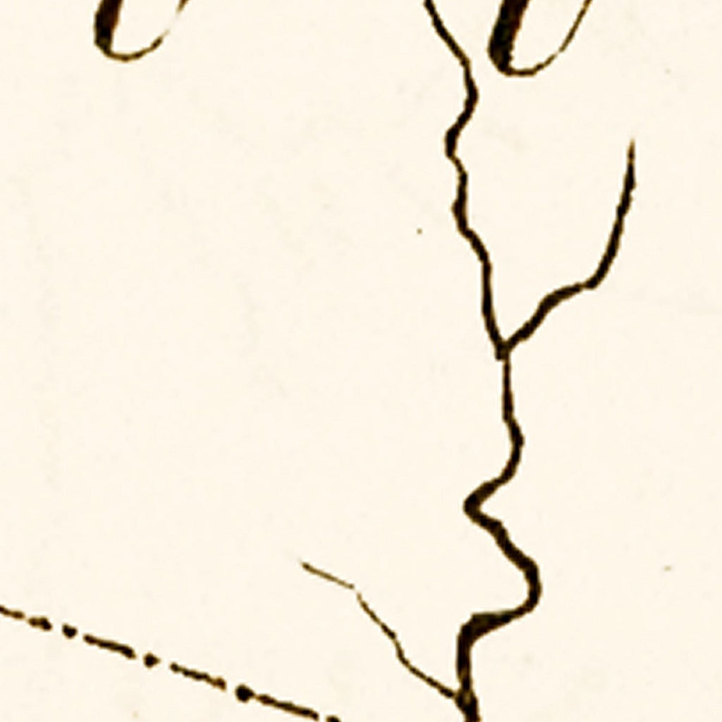 Vintage Map of Vermont 1795