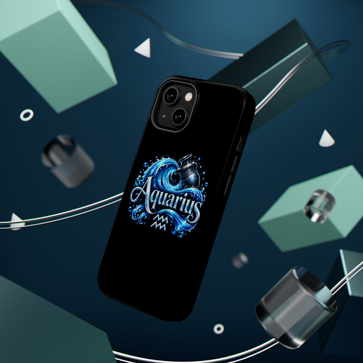 Aquarius Zodiac Magnetic Impact-Resistant Phone Case