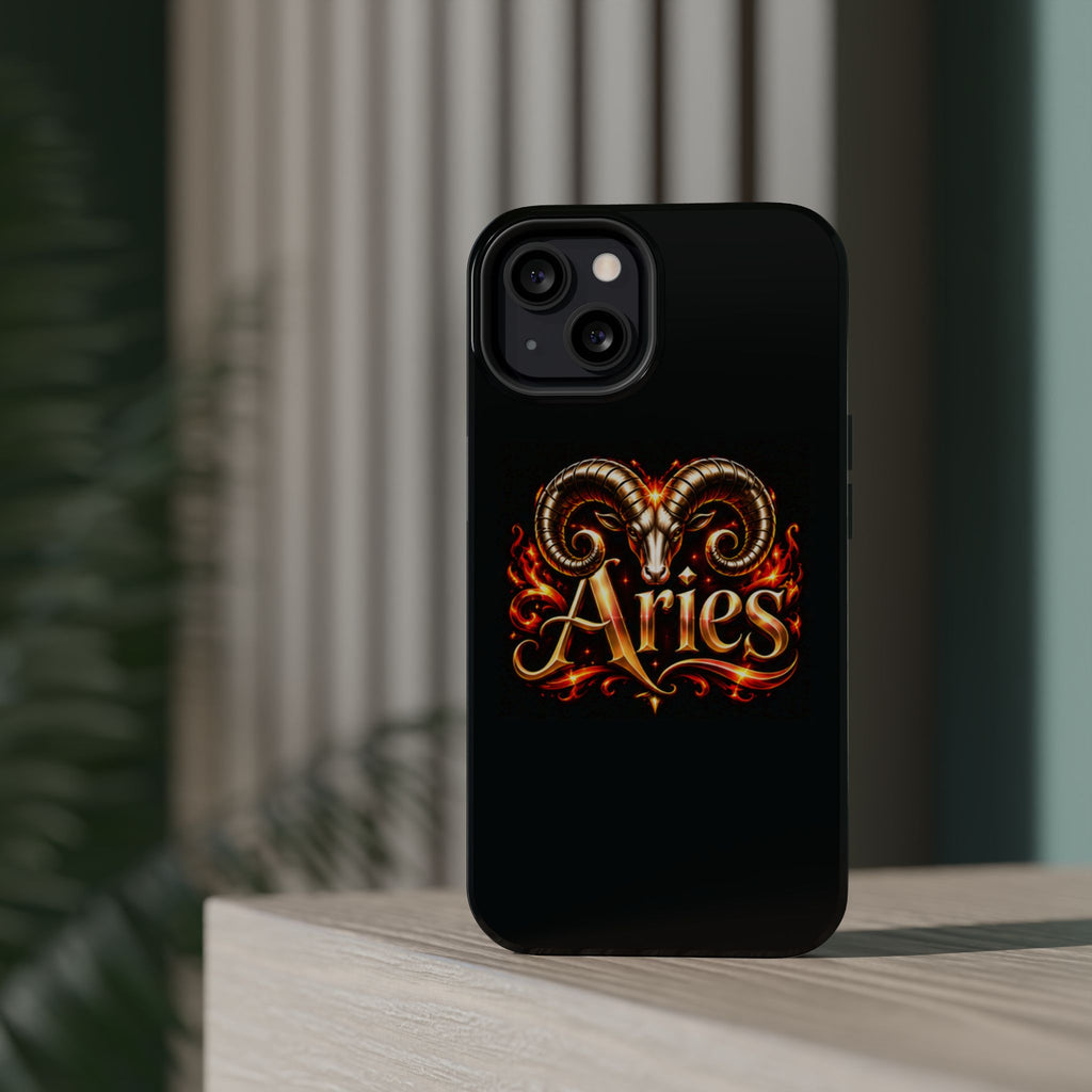Aries Zodiac Magnetic Impact-Resistant Phone Case