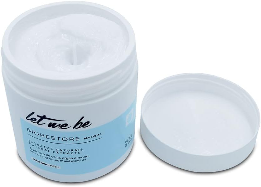 Let Me Be Protein Smoothing & Biorestore Mask. Frizz‑Free Shine Treatment Kit 16.9fl.oz  2 x 500ml