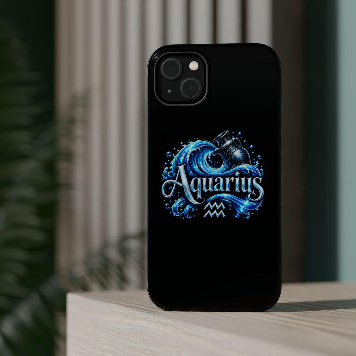 Aquarius Zodiac Magnetic Impact-Resistant Phone Case