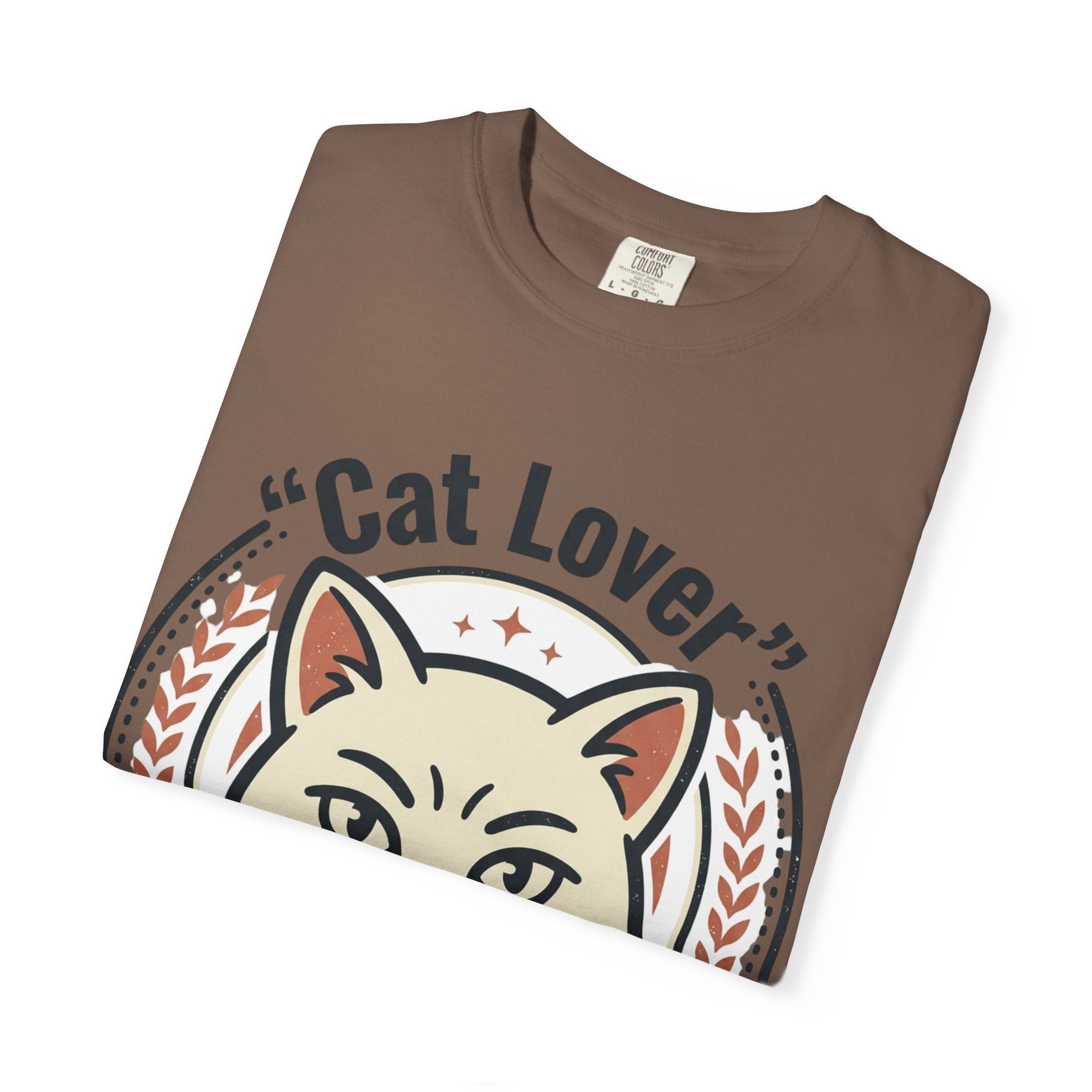 Cat Lover T-Shirt — "Proud & Purry" Retro Cat Graphic Tee