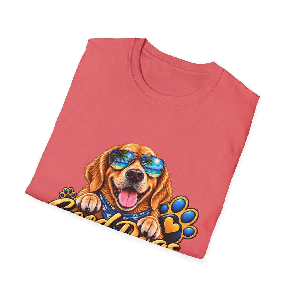 Good Dogs Make Life Better T-Shirt — Cute Golden Retriever Graphic Tee