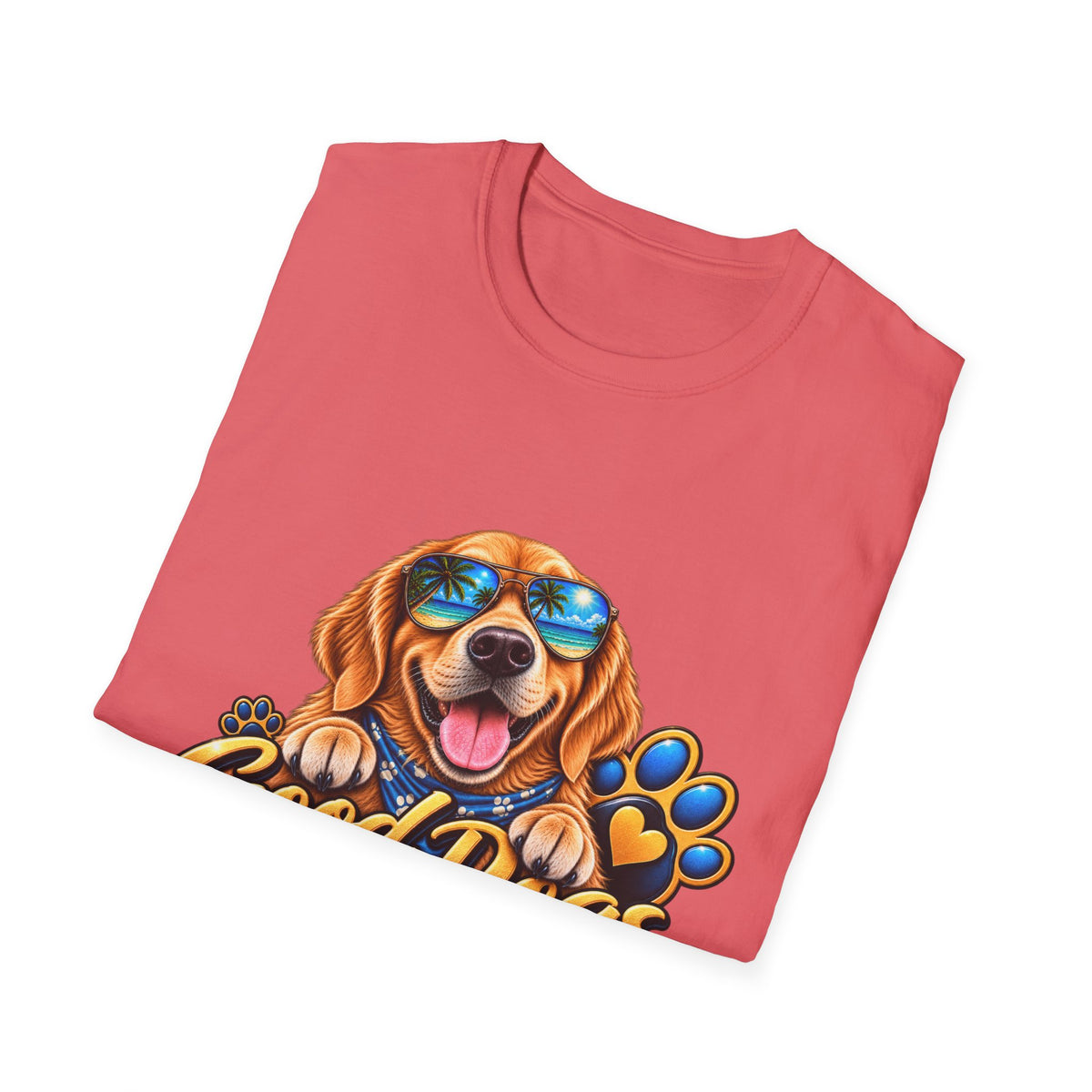Good Dogs Make Life Better T-Shirt — Cute Golden Retriever Graphic Tee