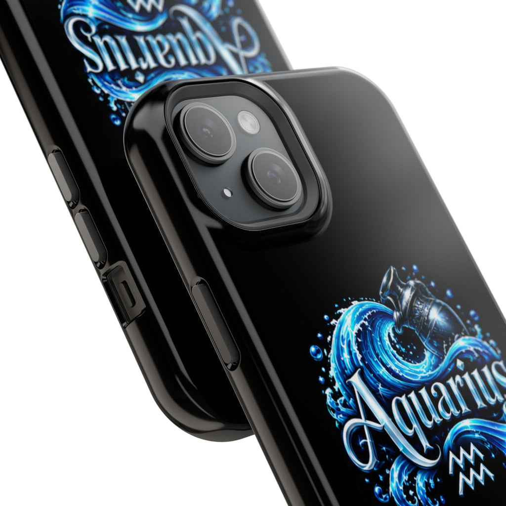 Aquarius Zodiac Magnetic Impact-Resistant Phone Case