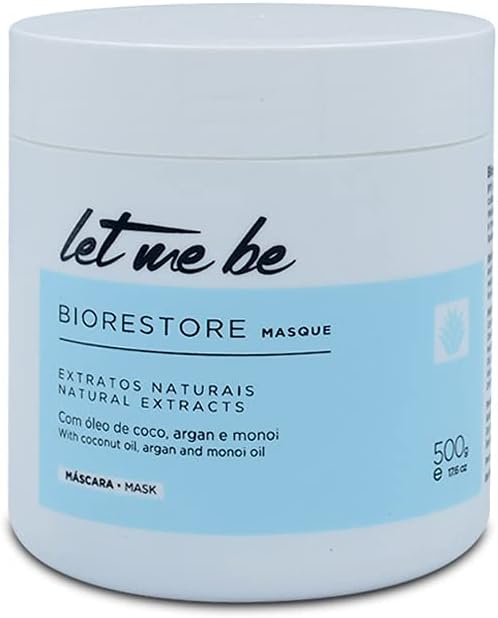 Let Me Be Protein Smoothing & Biorestore Mask. Frizz‑Free Shine Treatment Kit 16.9fl.oz  2 x 500ml