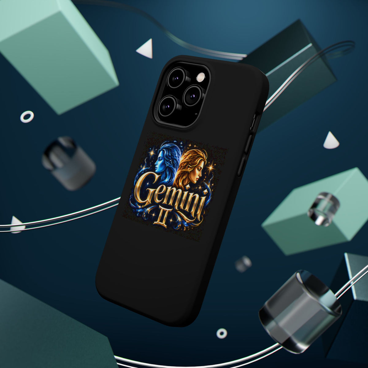 Gemini Zodiac Magnetic Impact-Resistant Phone Case