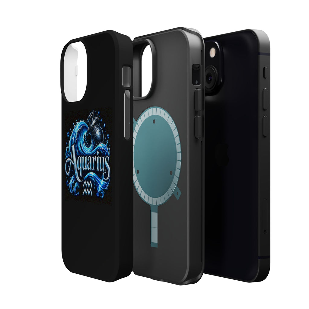 Aquarius Zodiac Magnetic Impact-Resistant Phone Case