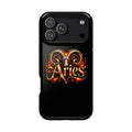 Aries Zodiac Magnetic Impact-Resistant Phone Case