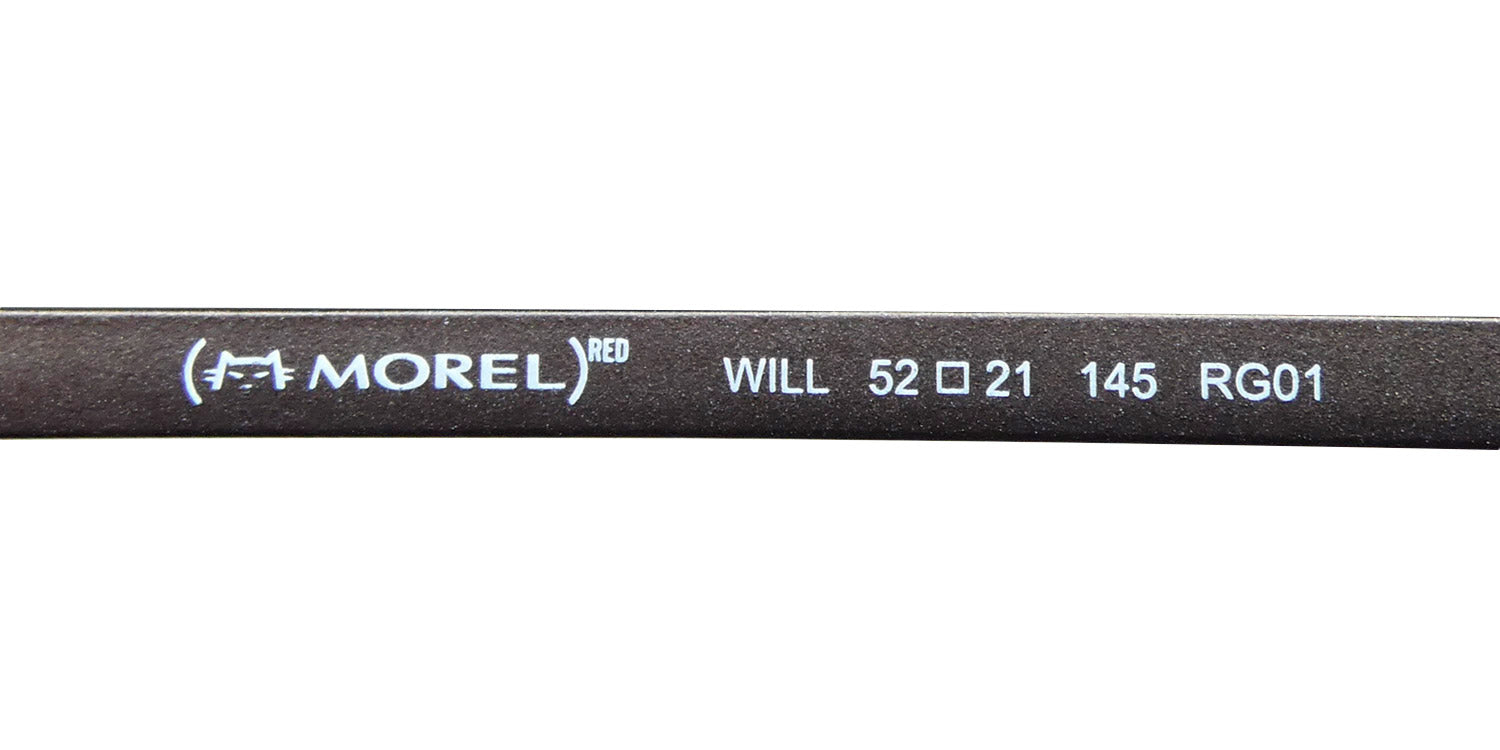 Morel Red Will 90014c Eyeglasses