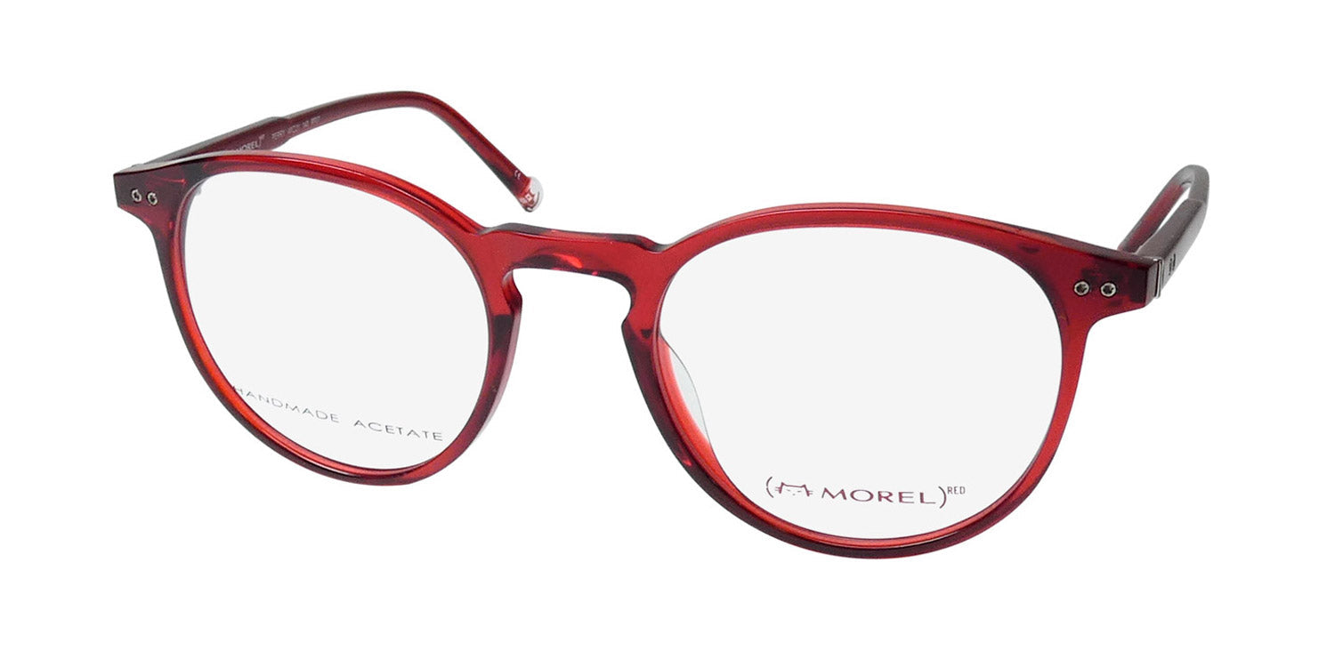 Morel Red Perry 90016c Eyeglasses