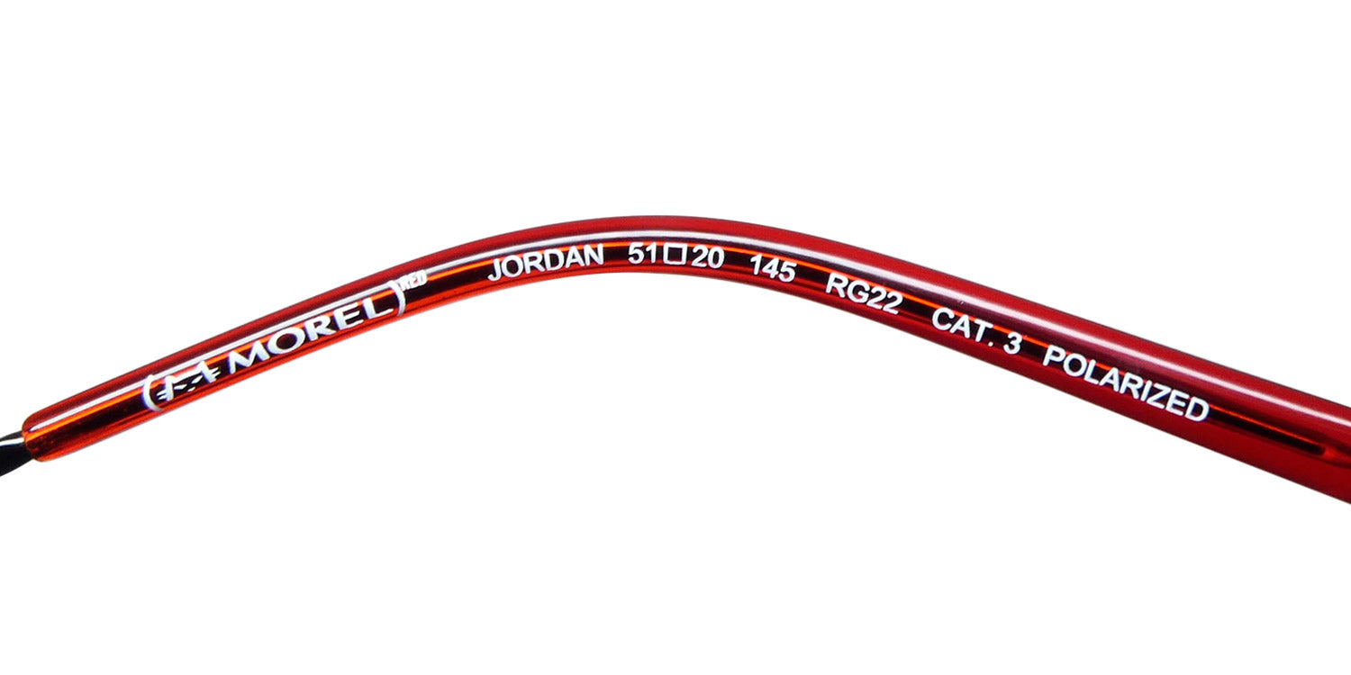 Morel Red Jordan 90022c Sunglasses