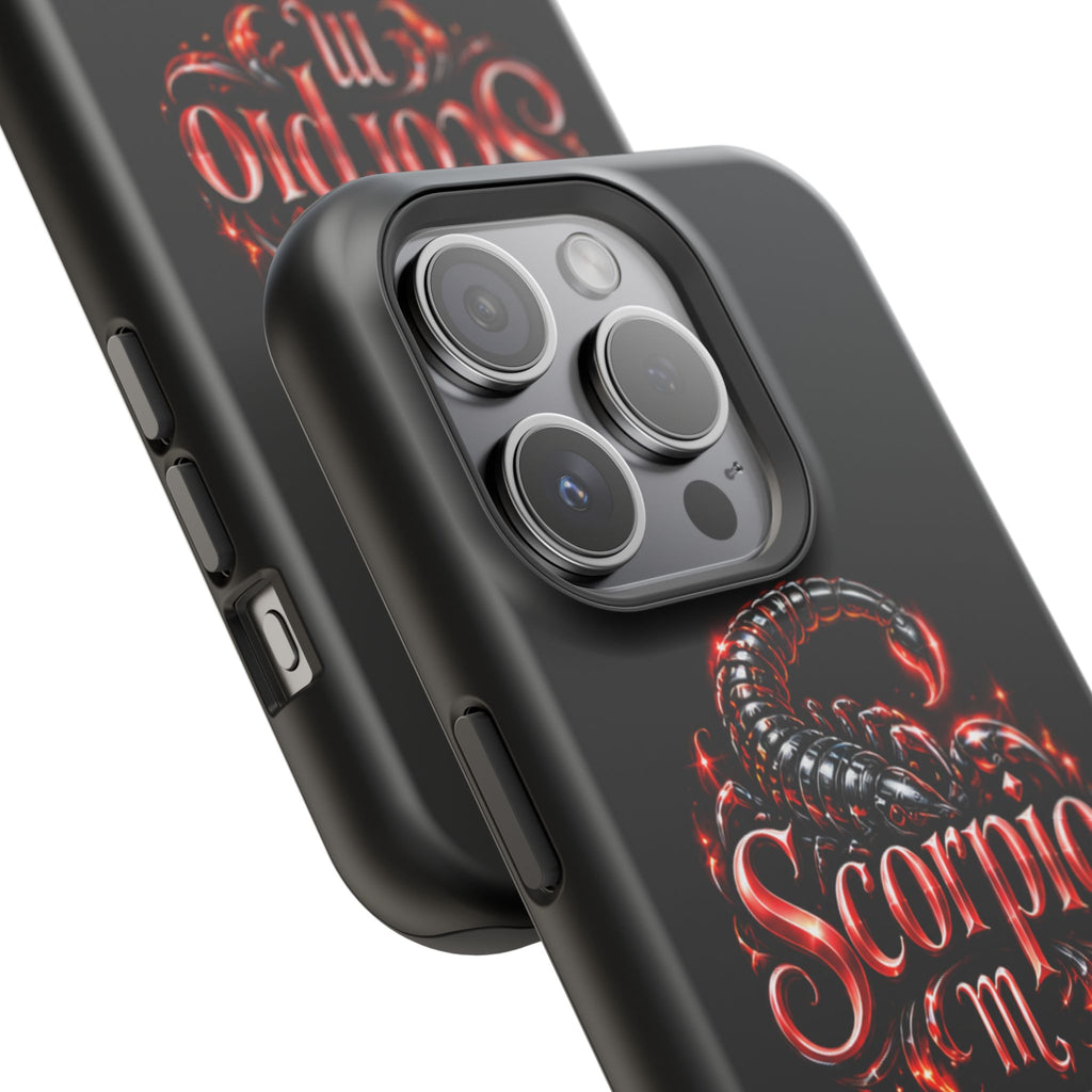 Scorpio Magnetic Impact-Resistant Phone Case – Zodiac Scorpion Design
