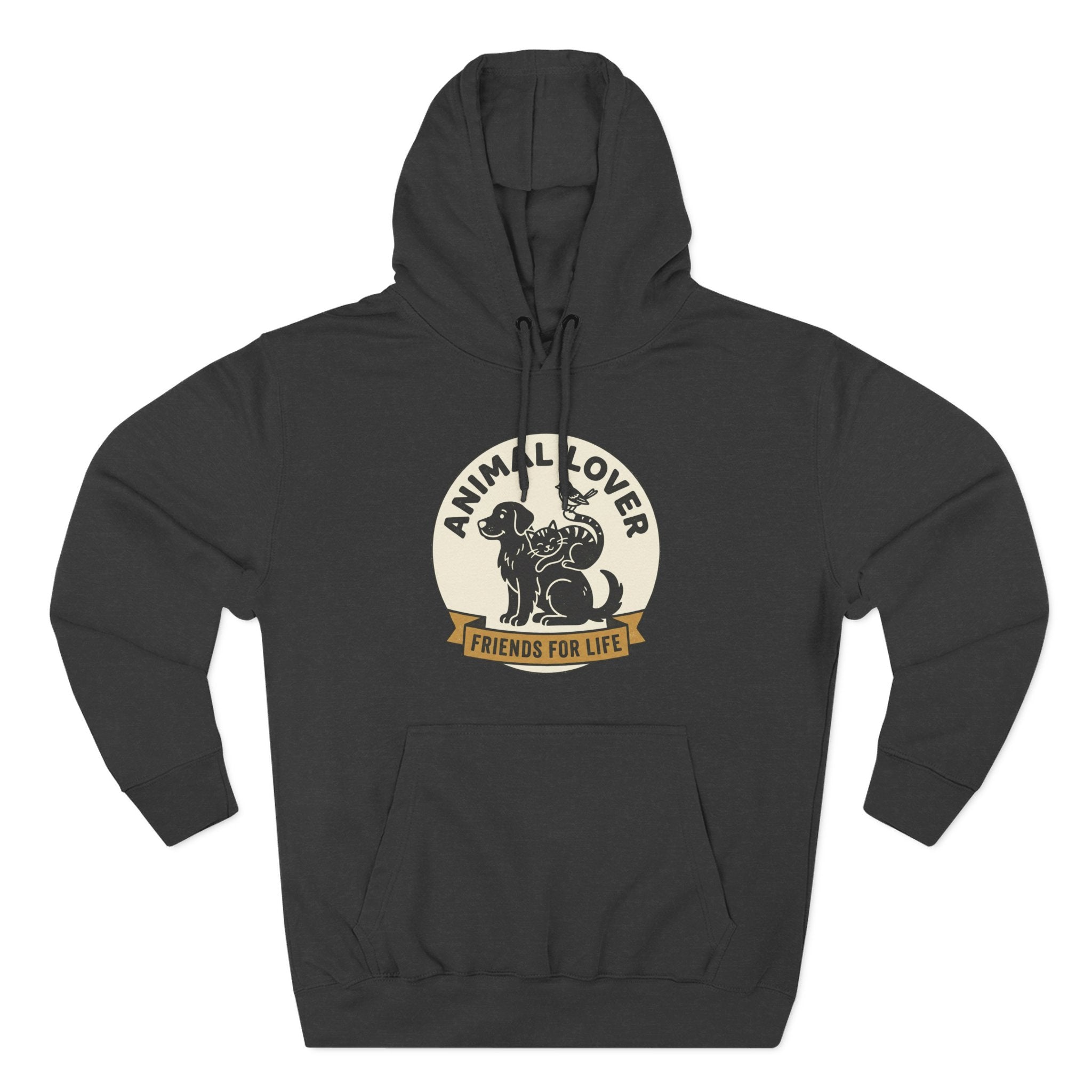 Animal Lover Hoodie – Friends For Life Graphic Pullover