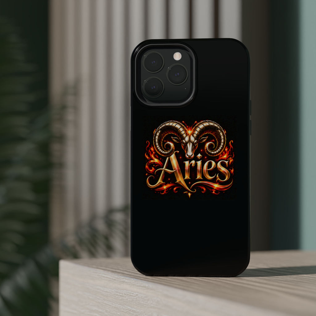 Aries Zodiac Magnetic Impact-Resistant Phone Case
