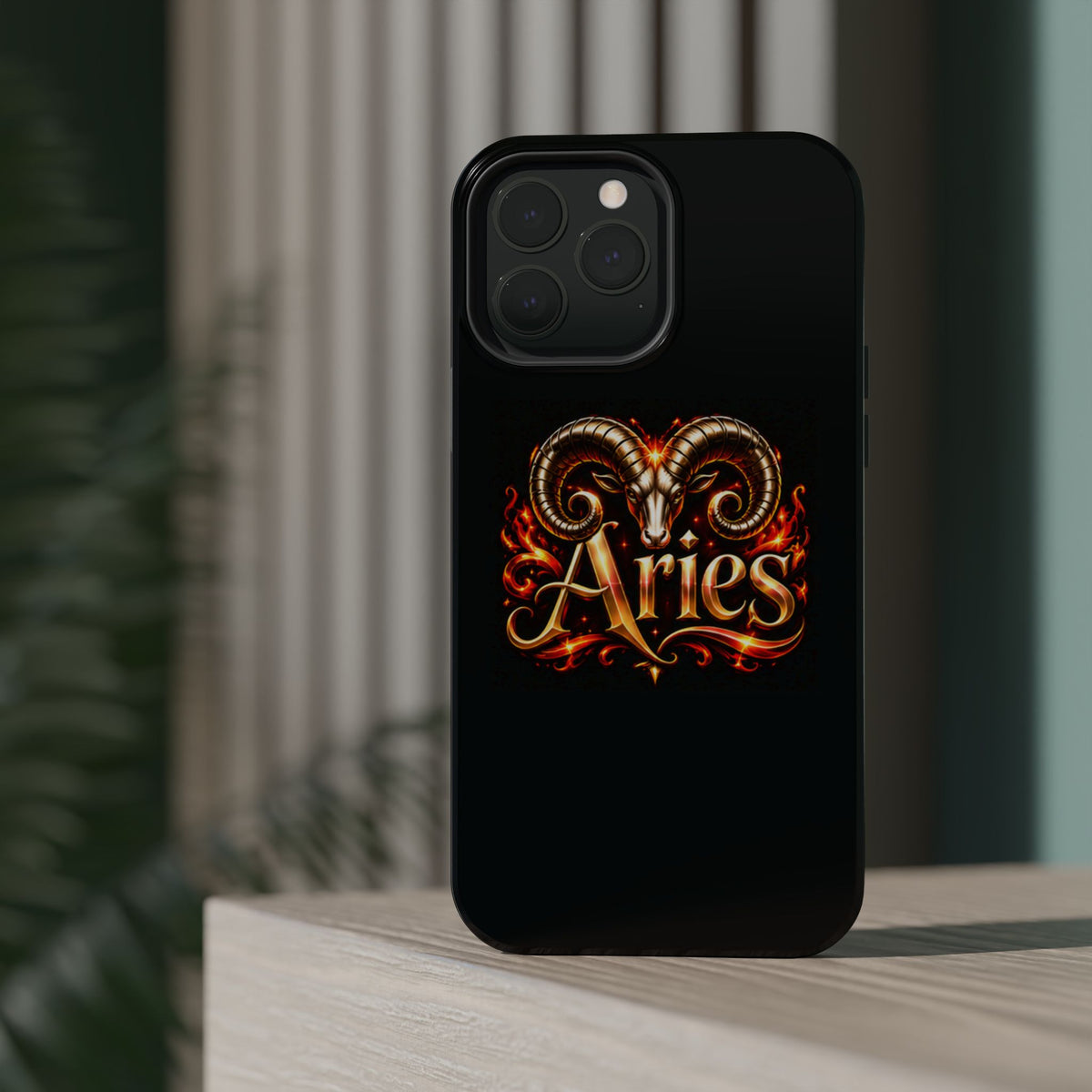 Aries Zodiac Magnetic Impact-Resistant Phone Case
