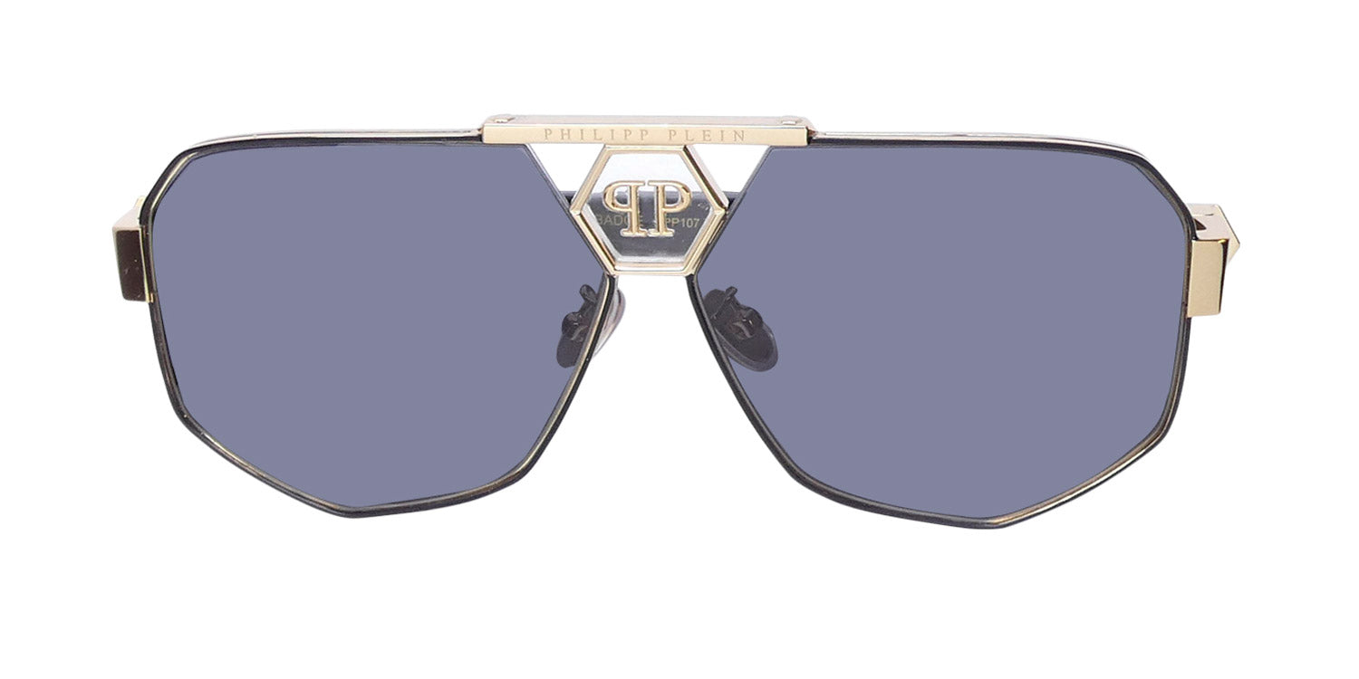 Philipp Plein Spp107 Plein Badge Sunglasses
