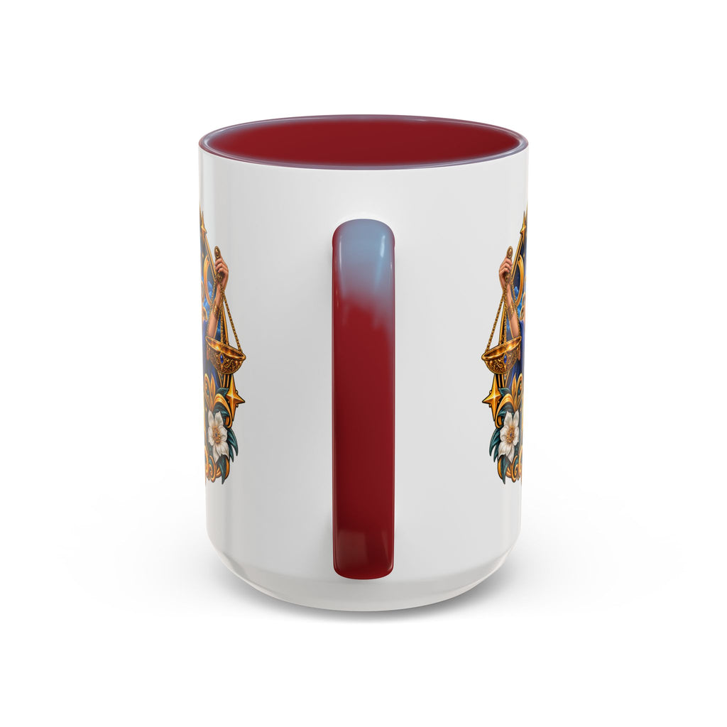 Libra Zodiac Coffee Mug – Elegant Horoscope Astrology Gift (11/15oz)