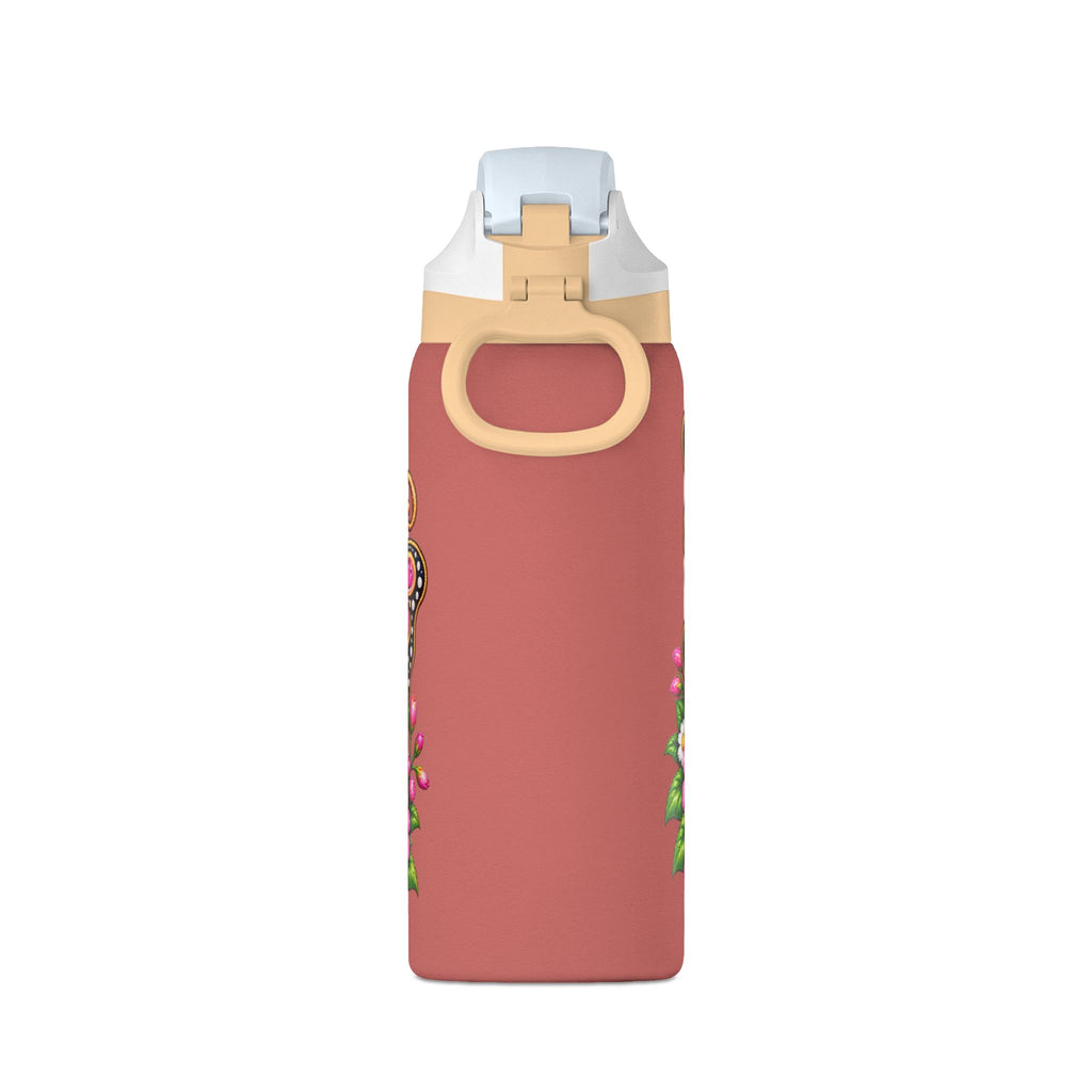 Floral Butterfly Insulated Water Bottle 32oz