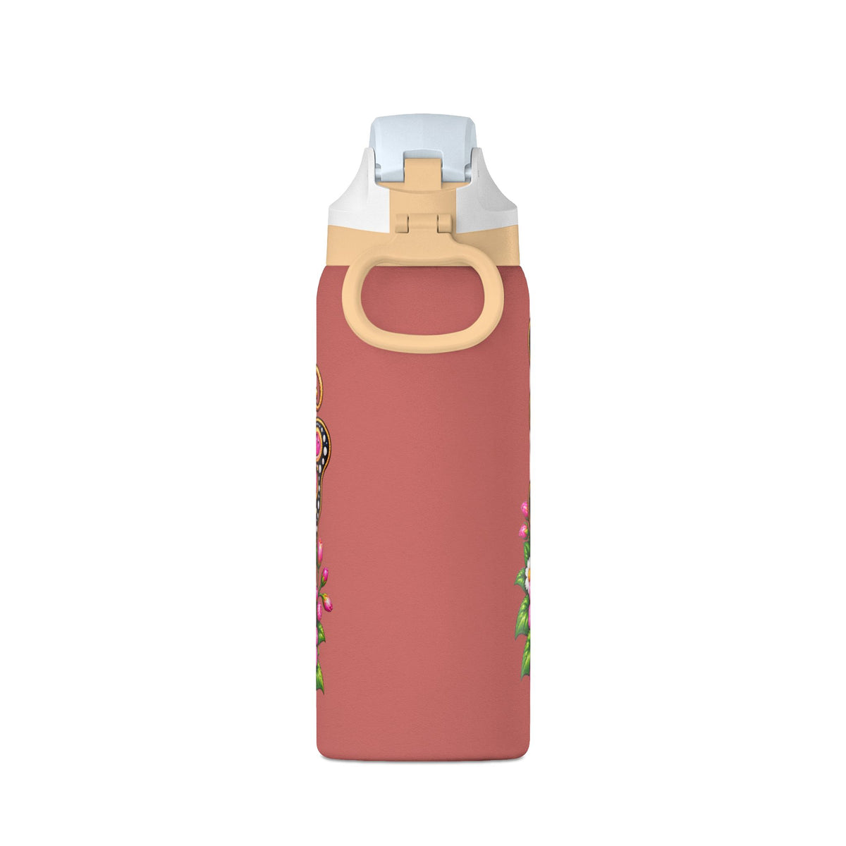 Floral Butterfly Insulated Water Bottle 32oz