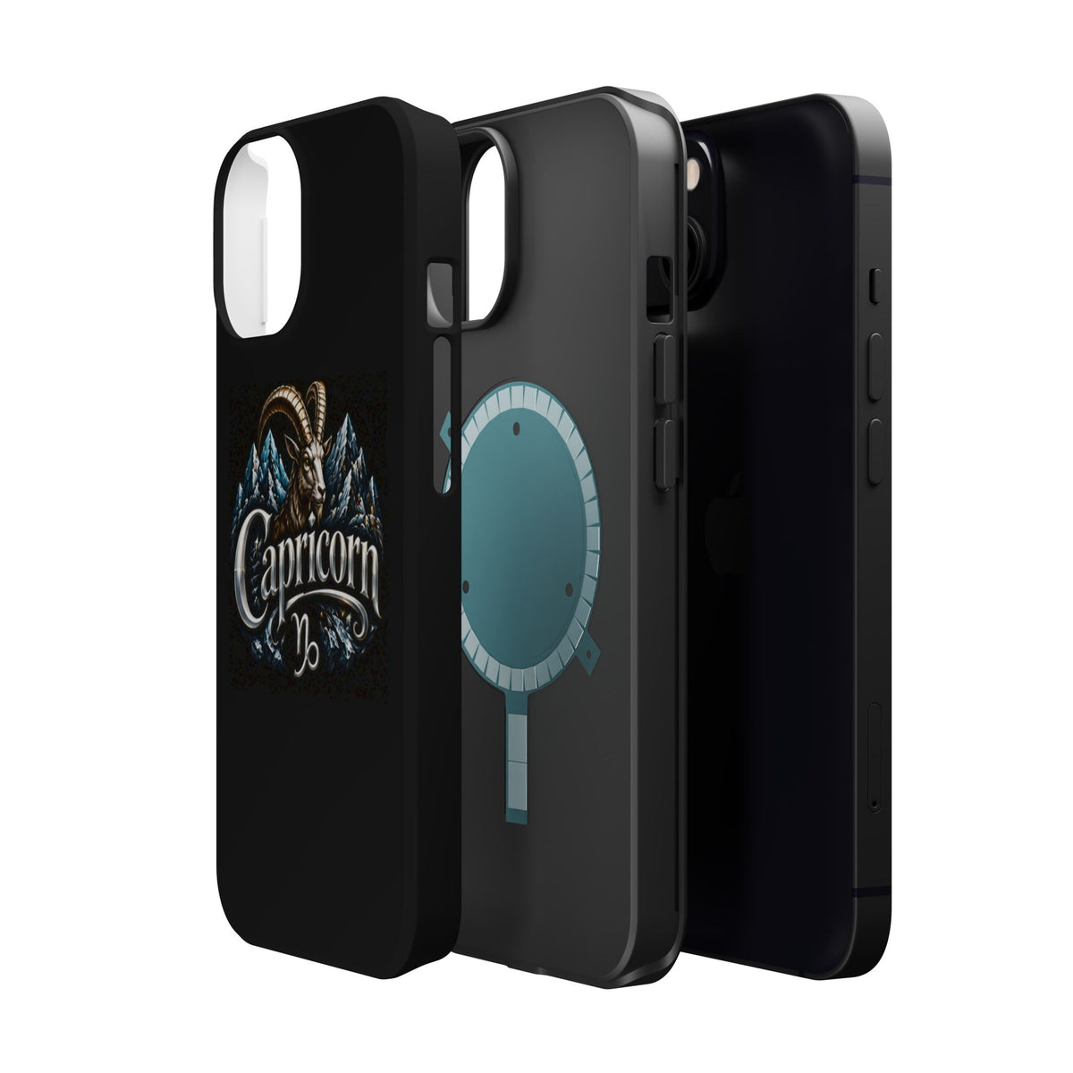 Capricorn Magnetic Impact-Resistant Phone Case — Zodiac Goat Design