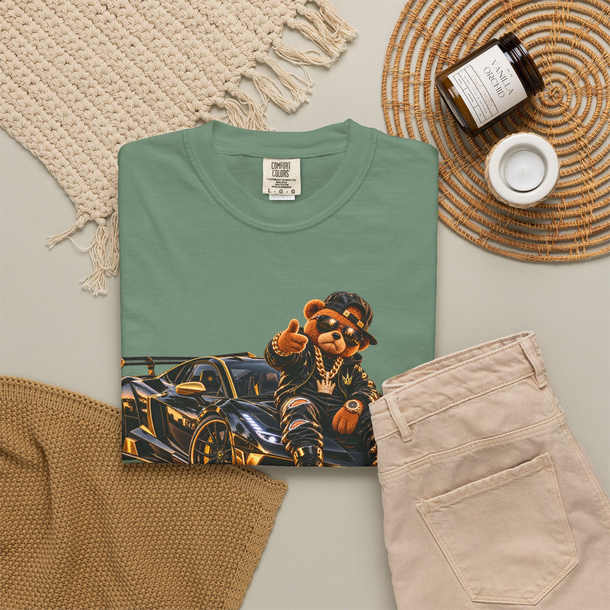 Racing Graphic T-Shirt — Luxury Supercar Design