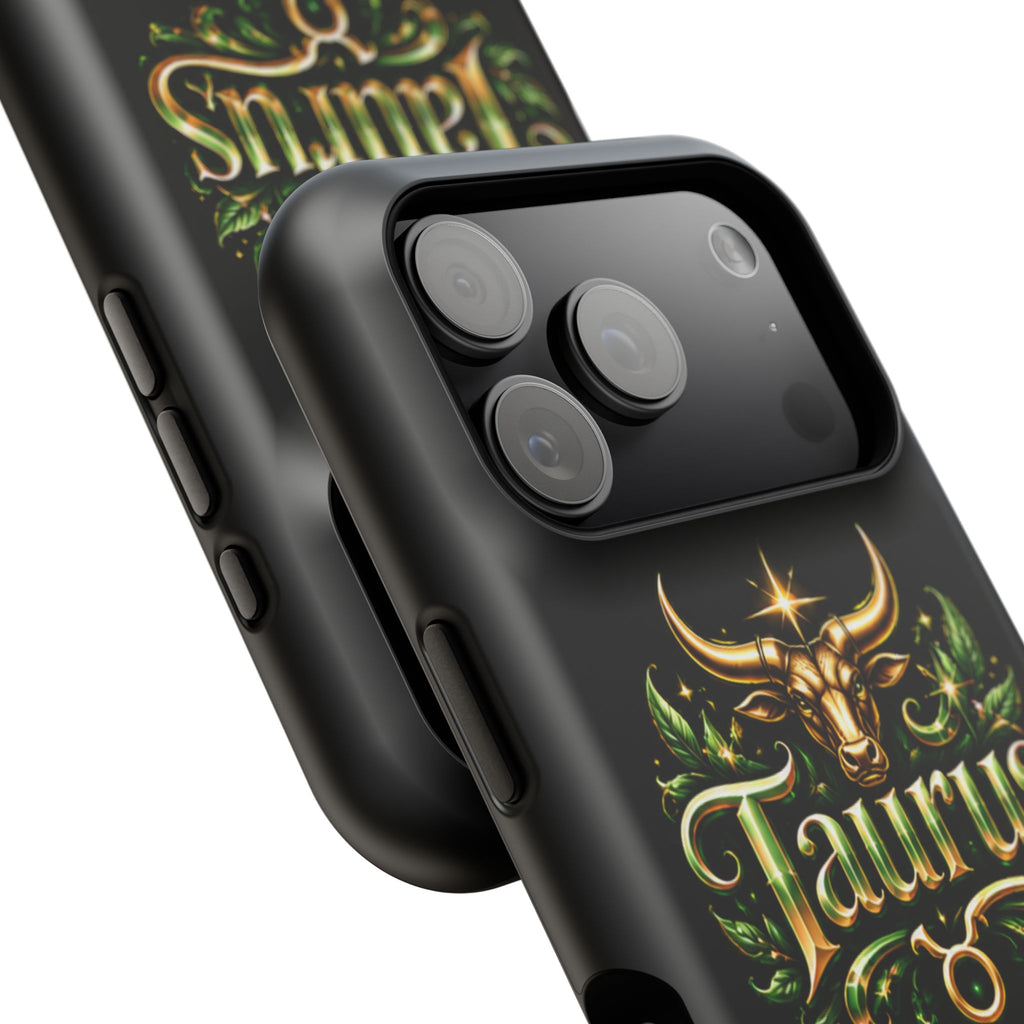 Taurus Zodiac Magnetic Phone Case — Impact‑Resistant Astrological Design