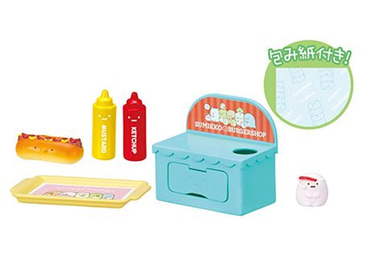 Sumikko Gurashi Burger Shop Blind Box Mini Figure - Re-ment Collectible