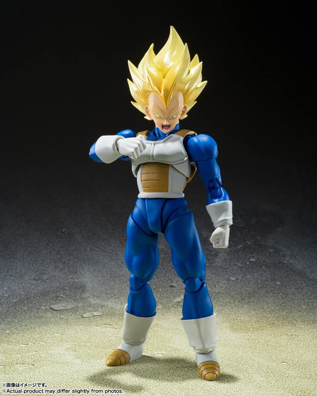 Bandai S.H.Figuarts Super Saiyan Vegeta - Awakening Blood - Dragon Ball Z Action Figure