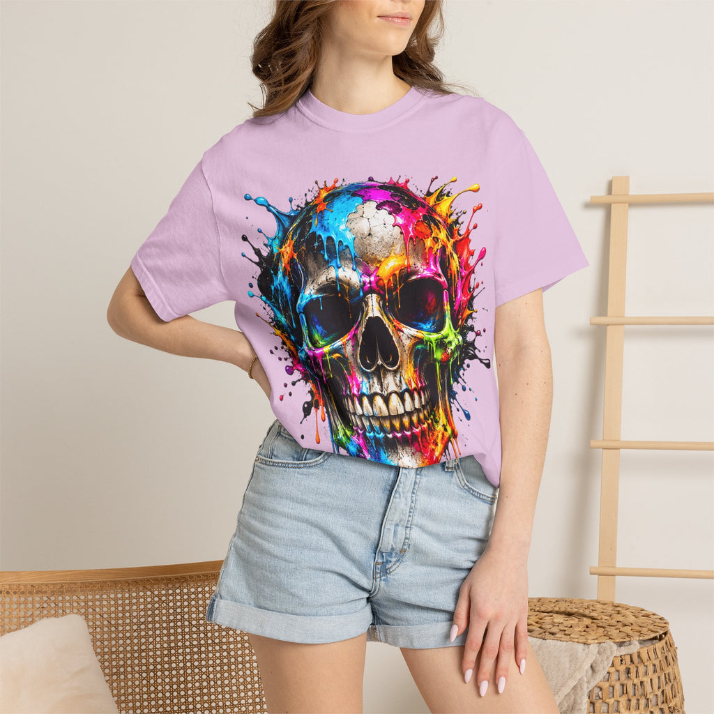 Color Splash Skull T-Shirt