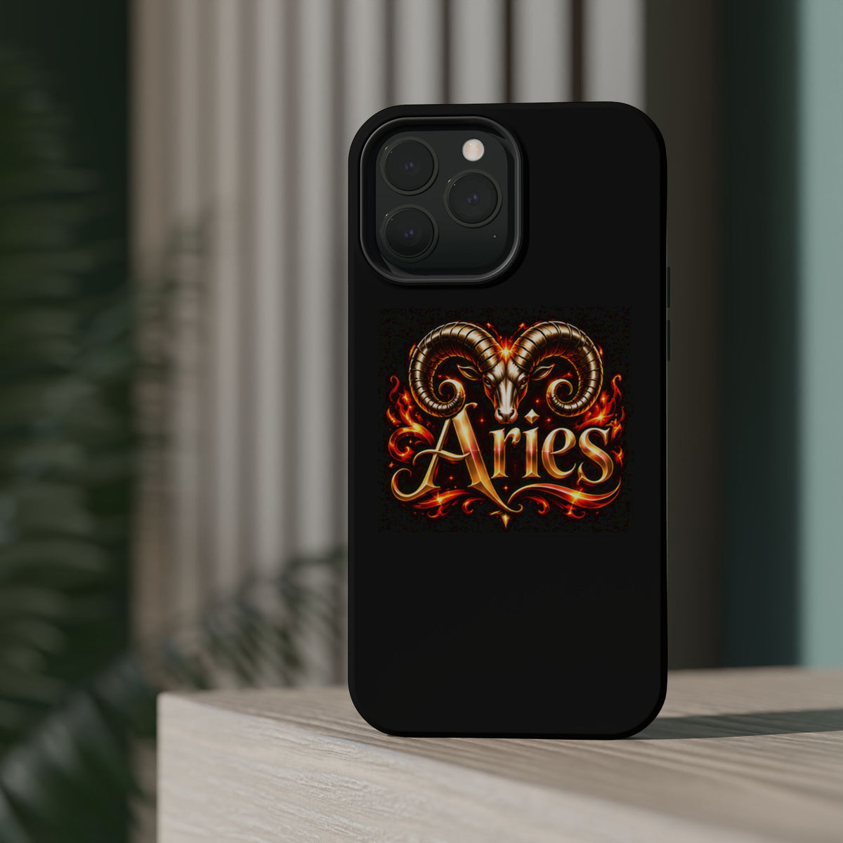 Aries Zodiac Magnetic Impact-Resistant Phone Case