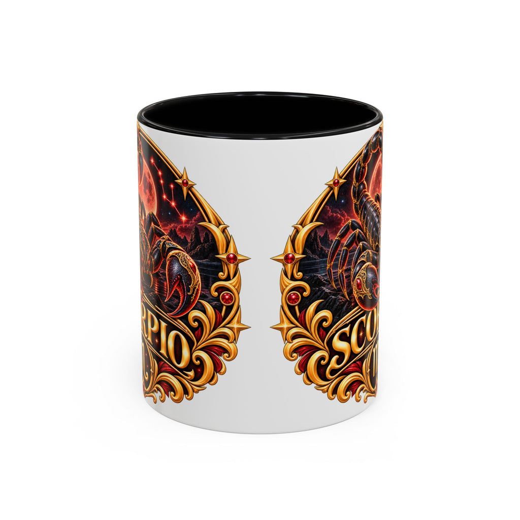 Scorpio Zodiac Coffee Mug — Bold Scorpion Astrology Design (11/15oz)
