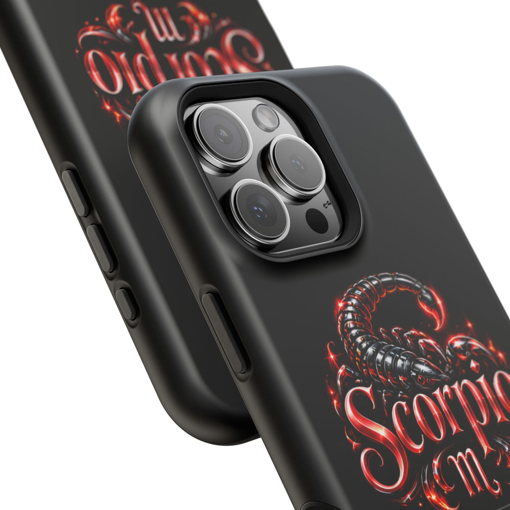 Scorpio Magnetic Impact-Resistant Phone Case – Zodiac Scorpion Design