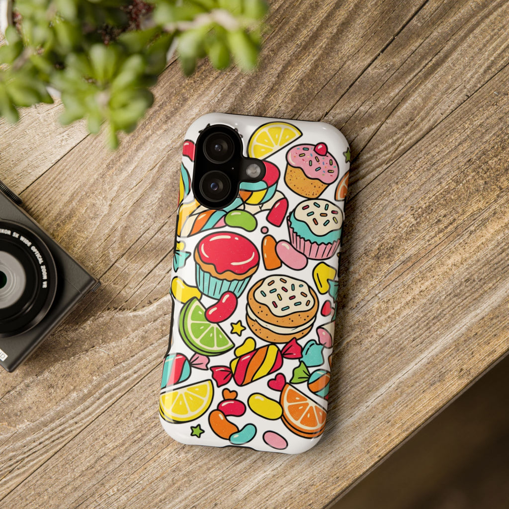Candy Doodle Impact Phone Case