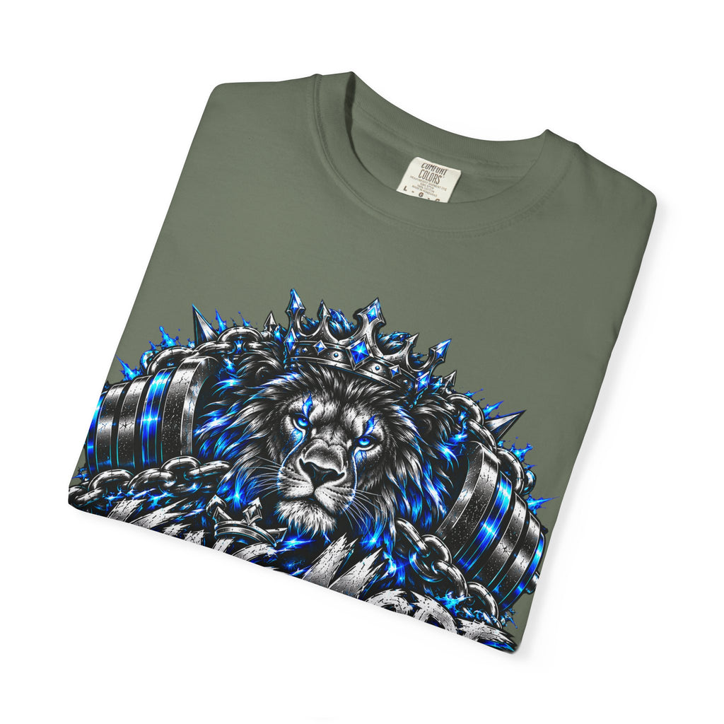 Lion Kingmode Graphic Tee — Gaming Headset Lion Design