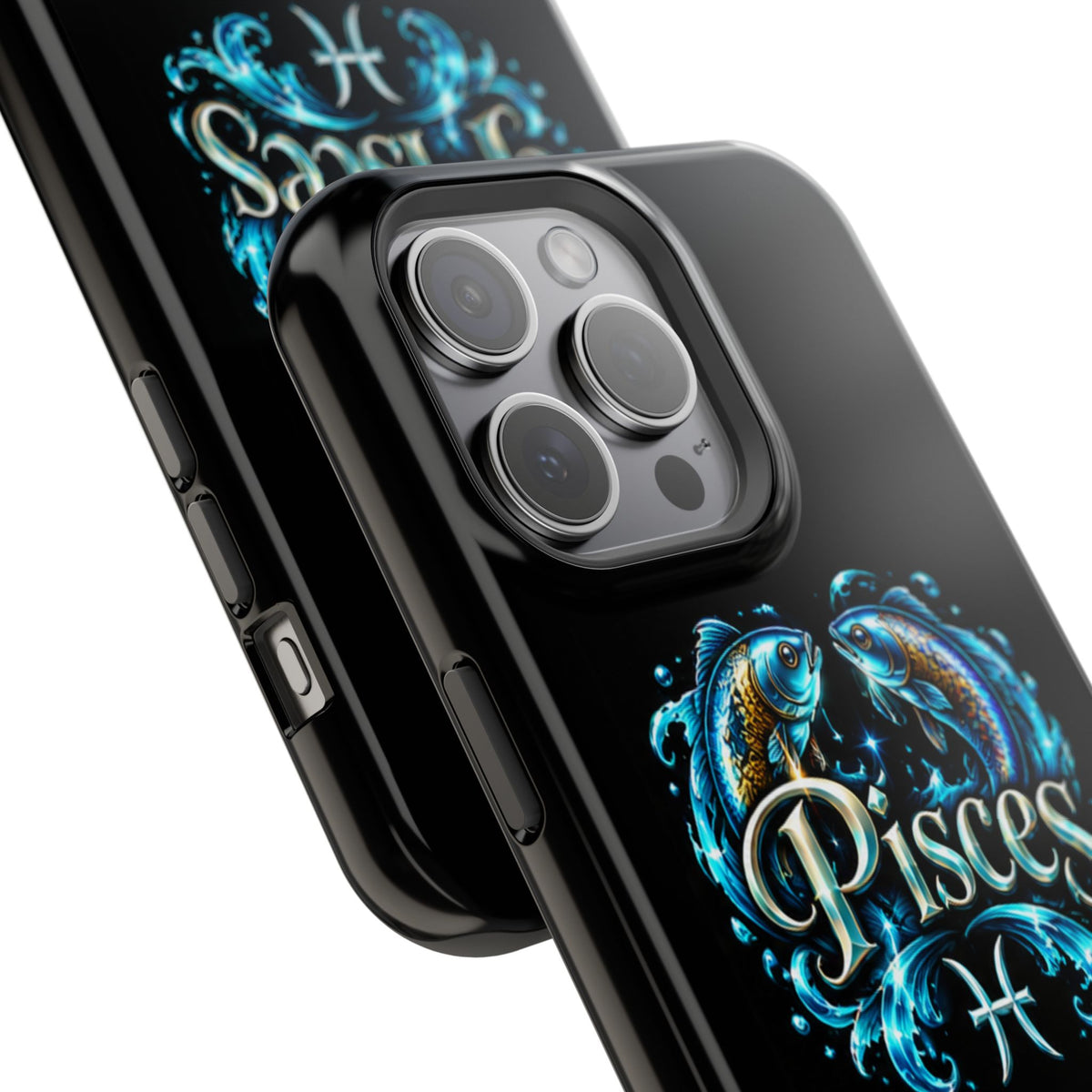 Pisces Magnetic Impact-Resistant Phone Case — Zodiac Fish Astrology Design