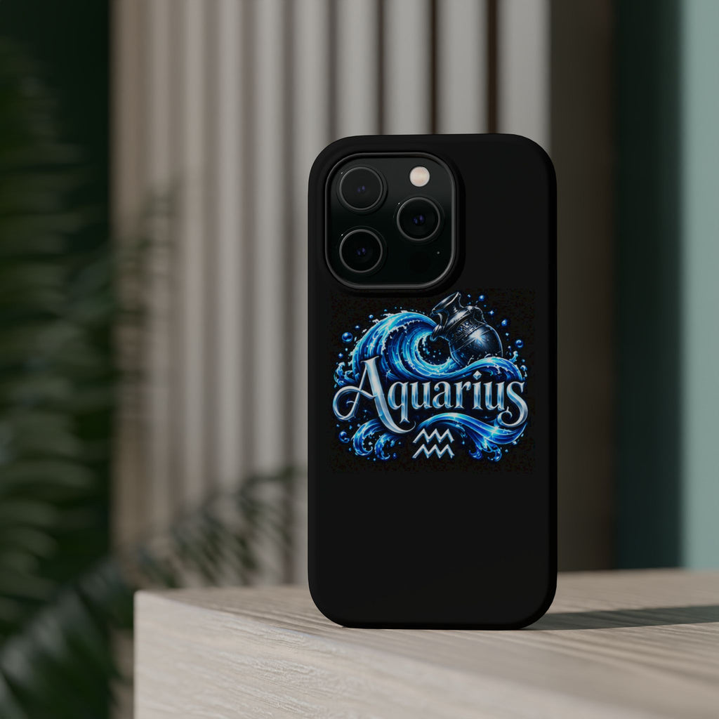 Aquarius Zodiac Magnetic Impact-Resistant Phone Case