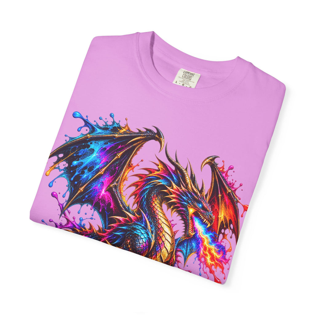 Vibrant Watercolor Dragon T-Shirt