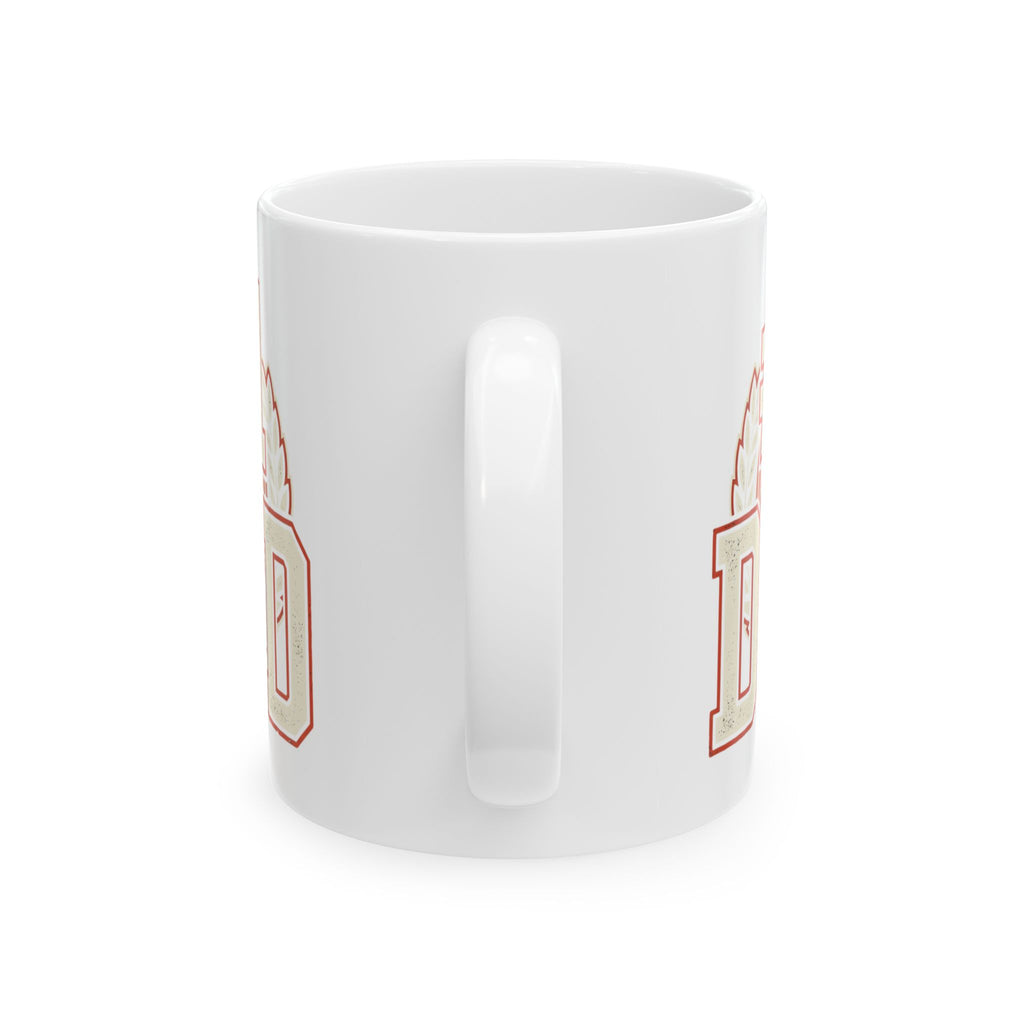 #1 Dad Mug | Vintage Athletic DAD Ceramic Mug