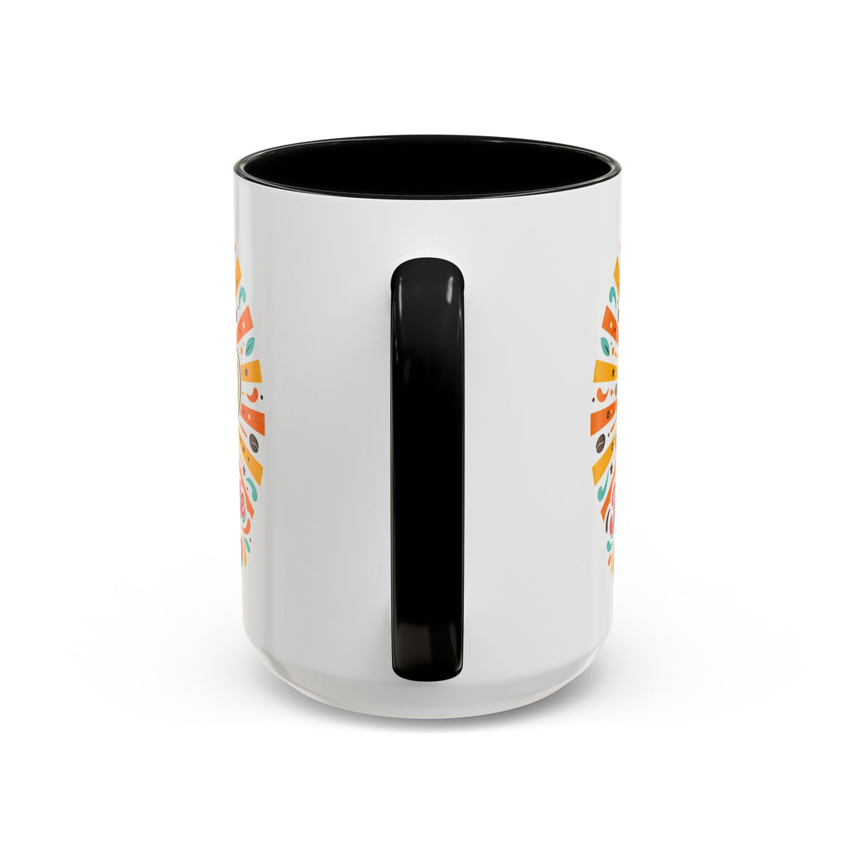 My Favorite Coffee Cup Accent Mug — Colorful Ceramic Coffee Mug (11/15oz)